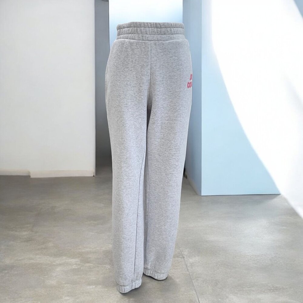 Juicy Couture Gray Jogger Sweatpants Womens M Y2K Soft Girl‎ Lounge Casual Cozy